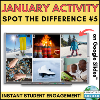 Preview of January Working Memory Activity on Google Slides for Attention and Concentration