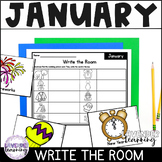 January Write the Room Activity - Winter Write the Room Activity