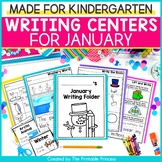 January Writing Centers for Kindergarten