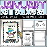 Daily Writing Prompts for January - Writing Journal for 1s