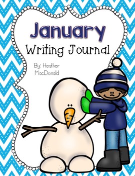 January Writing Journal Covers by Two Steppin' Texas Teacher | TPT