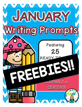 January Writing Prompt FREEBIES!!
