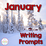January Activities - Writing Prompts and Graphic Organizers