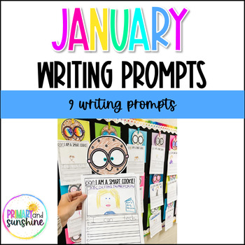 January Writing Prompts by Primary and Sunshine | TPT