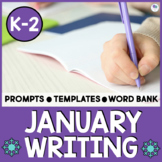 January Writing Prompts And Centers For Kindergarten And 1