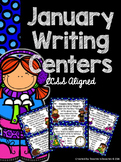 January Writing Prompts & Center- Common Core Aligned