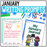 January Writing Prompts - January Journal - January Morning Work