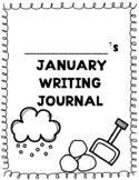 January Writing Prompts and Journal (NO PREP)