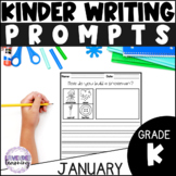 January Writing Prompts for Kindergarten and 1st Grade - W