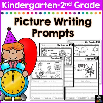 January Writing Prompts for Kindergarten to Second Grade by The Kinder Kids