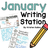 January Writing Station Activities