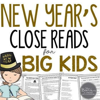 Preview of January and New Year's Reading Passages with Comprehension Questions