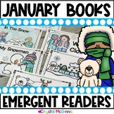 January Themed Kindergarten Books for Beginning Readers | 