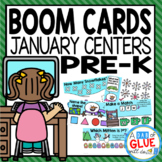January and Winter Boom Cards for Pre-K