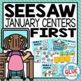 January and Winter Seesaw Activities for 1st grade