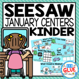 Seesaw Winter ELA Activities & Winter Math Centers | Kinde