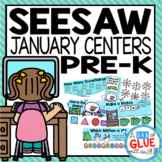 January and Winter Seesaw Activities for Pre-K