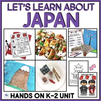 Preview of Japan Activities And Country Report Booklet Thematic Unit | Cherry Blossom