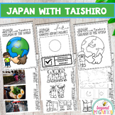 Japan Activities and Worksheets Research Project