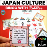 Japan Bingo Game with Riddles | Japanese Culture