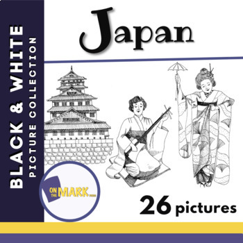 Preview of Japan Black & White Picture Collection Grades 2-8