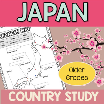 Preview of Japan Country Inquiry Unit ( Social Studies)