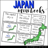 Japan Country Mini Books for Social Studies