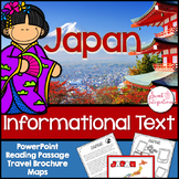 Japan Country Study | Informational Text PowerPoint, Broch