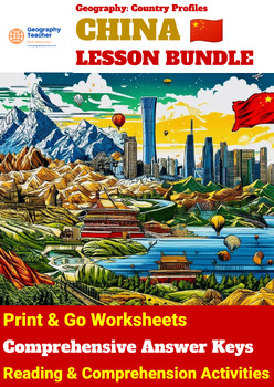 Preview of China Country Study (9-Lesson Geography Bundle)