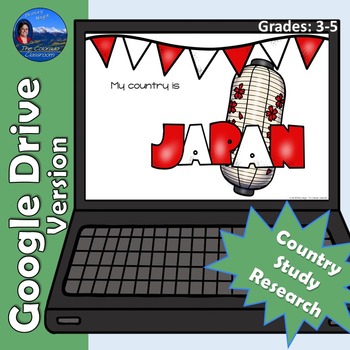 Preview of Japan Country Study | Google Drive Version | Distance Learning