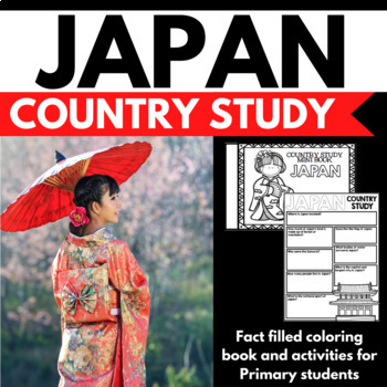 Preview of Japan Country Study Research Project - Differentiated - Reading Comprehension