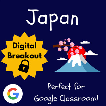 Preview of Japan Escape Room | Digital Breakout Activity