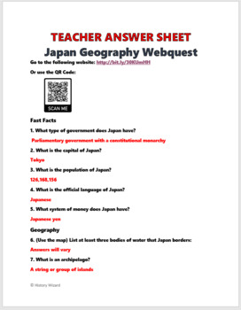 Japan Geography Webquest By History Wizard Teachers Pay Teachers   Original 6726082 4 