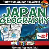 Japan Geography YouTube Video Graphic Organizer Notes Dood