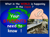 Japan: Map Activities and Earthquake Internet Activity