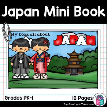 Preview of Japan Mini Book for Early Readers - A Country Study