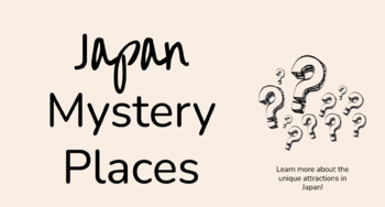 Preview of Japan Mystery Places Google Slides Template