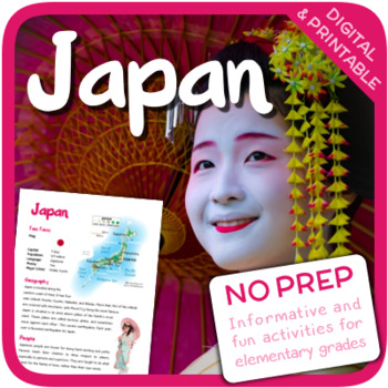 Preview of Japan (Fun stuff for elementary grades)
