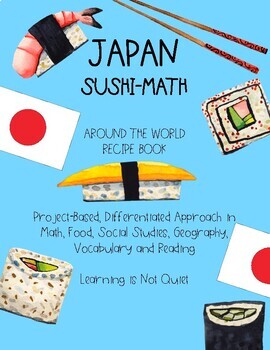 Preview of Japan Reading, Notes, Haiku Writing, Sushi-Math, Cooking (Differentiated Lesson)