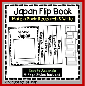 Preview of Japan Report, Country Flip Book Research Project, Asia Geography Research