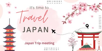 Preview of School Trips to Japan itinerary and poster and planner