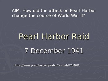 Preview of Japanese Americans- Pearl Harbor Lesson