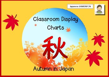 Preview of Japanese Classroom Display : AUTUMN