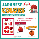 Colors in Japanese 色 : Sorting 72 Items by Color, Real Pho