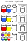 Japanese Colour Mixing Experiment Printable