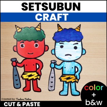 Preview of Japanese Crafts: Setsubun Activities Let's Make a Demon