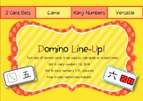 Japanese Kanji Number DOMINO LINE-UP