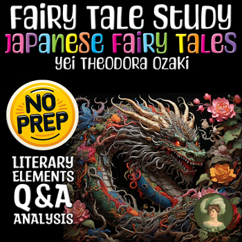 Preview of Japanese Fairy Tales Study of Yei Theodora Ozaki's Folklore Masterpiece Sub Plan