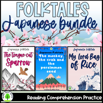 Preview of Japanese Folktales BUNDLE | Reading Comprehension