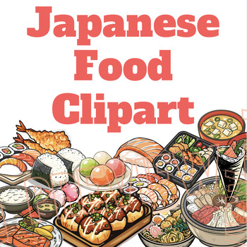 Preview of Japanese Food Clipart Illustrations - 37 Graphics, Japanese Cuisine Clip Art